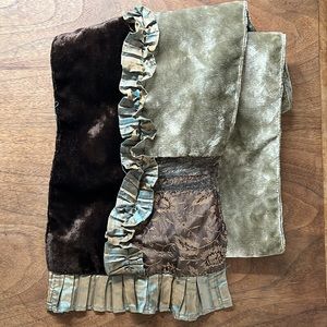 Handmade Ruffled Scarf